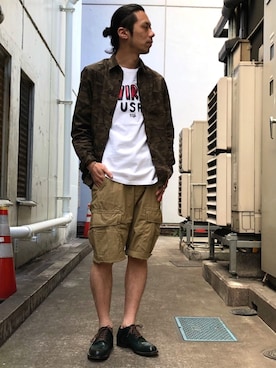 クマガイさん（メンズ・172cm）の夏コーディネート