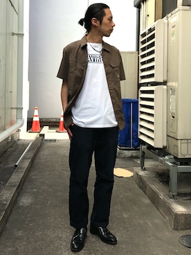 クマガイさん(メンズ・172cm)の夏コーディネート