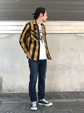 クマガイさん（メンズ・172cm）の夏コーディネート