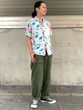 クマガイさん(メンズ・173cm)の夏コーディネート