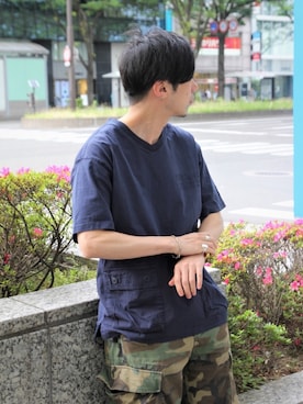 クマガイさん(メンズ・172cm)の夏コーディネート