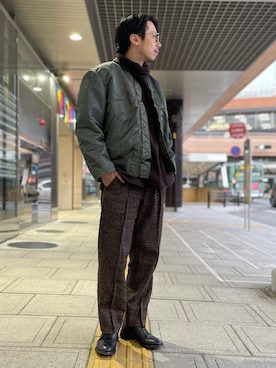 Ma 1を使った 仙台 のメンズ人気ファッションコーディネート Wear Ma 1を使った 仙台 のメンズ人気ファッションコーディネート Wear