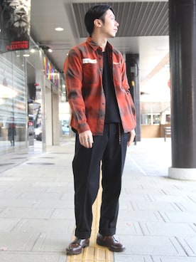 クマガイさん(メンズ・172cm)の冬コーディネート