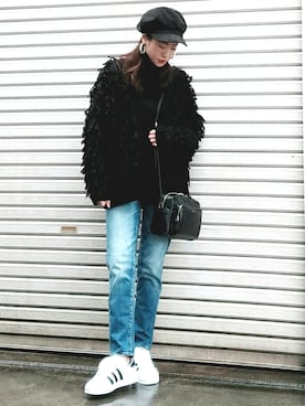 sashaさん(レディース・157cm)の冬コーディネート