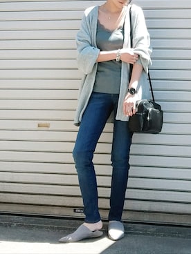 sashaさん（レディース・157cm）の春コーディネート