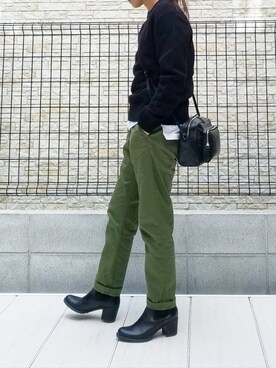 sashaさん（レディース・157cm）の冬コーディネート