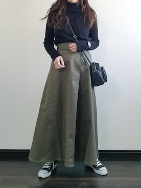 sashaさん（レディース・157cm）の冬コーディネート