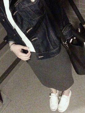 「CONVERSE（コンバース）のCONVERSE コンバース ジャック パーセル / JACK PURCEL（スニーカー）」を使った、▼さん（レディース・155cm）の秋コーディネート