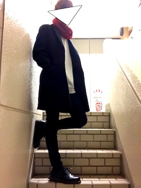 ともきさん（メンズ・171cm）の冬コーディネート