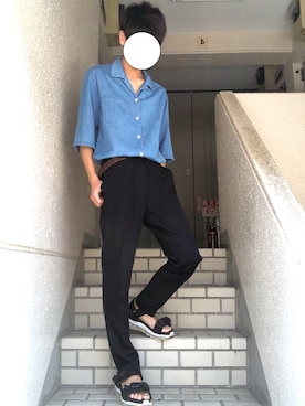 ともきさん(メンズ・171cm)の夏コーディネート