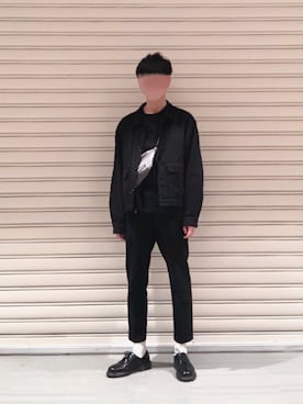 「Blue Standard （ブルースタンダード）のアイテム（トップス）」を使った、ともきさん（メンズ・171cm）の冬コーディネート
