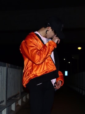 Rys. yさん(メンズ・172cm)の冬コーディネート