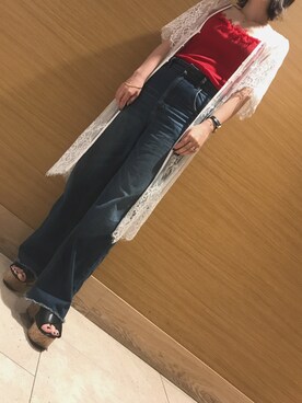 nさん（レディース・157cm）の夏コーディネート