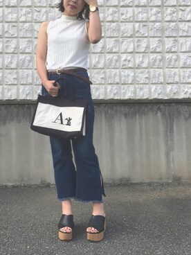 nさん（レディース・157cm）の夏コーディネート