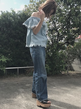 nさん（レディース・157cm）の夏コーディネート