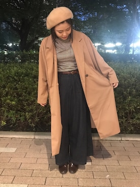 nさん(レディース・160cm)の秋コーディネート