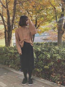 nさん(レディース・160cm)の秋コーディネート