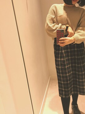 nさん（レディース・160cm）の冬コーディネート