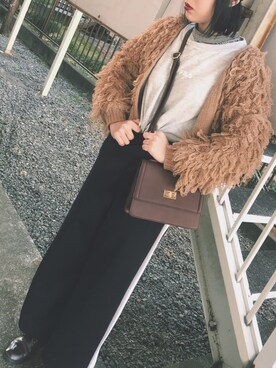 nさん（レディース・160cm）の冬コーディネート