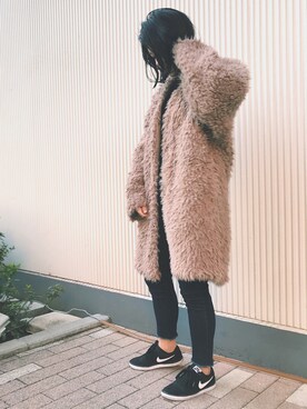nさん（レディース・160cm）の冬コーディネート