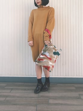 nさん(レディース・160cm)の冬コーディネート