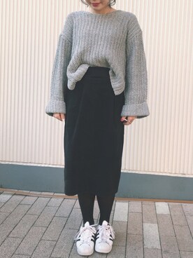 nさん（レディース・160cm）の冬コーディネート