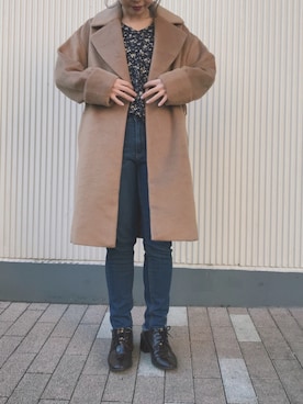 nさん（レディース・160cm）の冬コーディネート