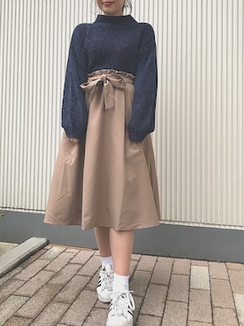 nさん（レディース・160cm）の冬コーディネート