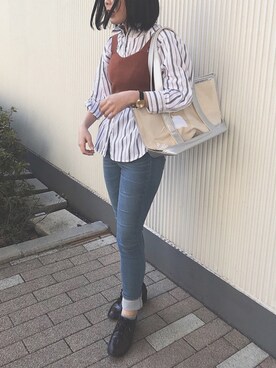 nさん（レディース・160cm）の冬コーディネート