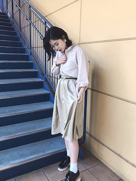 nさん（レディース・160cm）の冬コーディネート