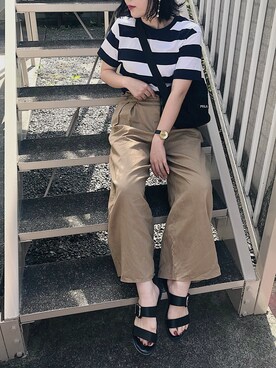 nさん（レディース・160cm）の夏コーディネート