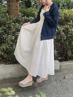 nさん(レディース・160cm)の夏コーディネート