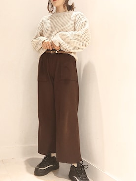 nさん(レディース・160cm)の秋コーディネート