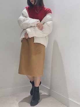 nさん（レディース・160cm）の冬コーディネート