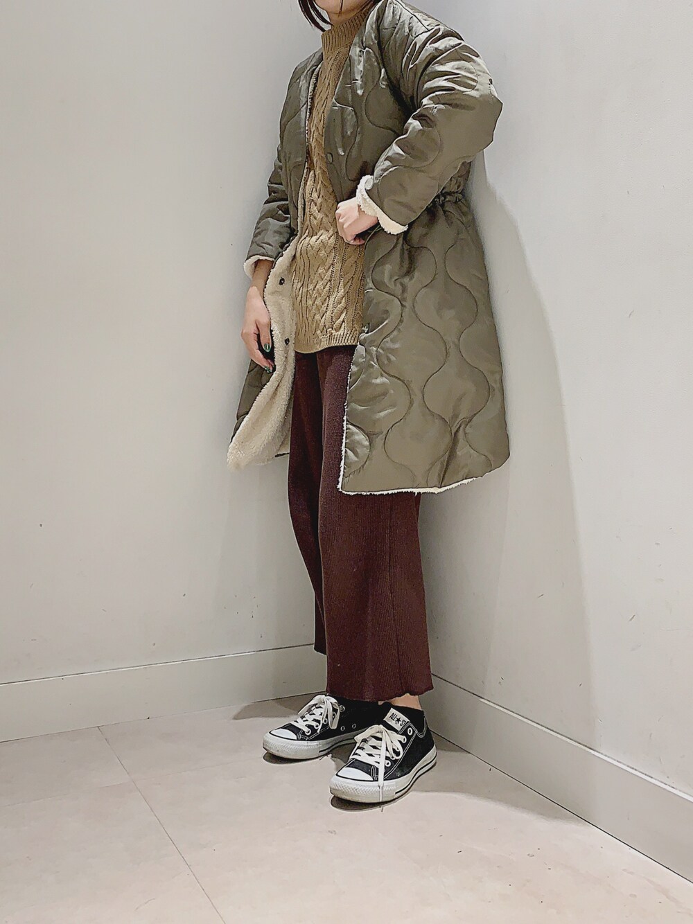リバーシブルブルゾン E hyphen world gallery haru