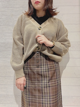 nさん（レディース・160cm）の冬コーディネート