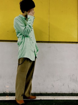 「sulvam」｜「アイテム（アクセサリー）」を使った、ryotaさん（メンズ・172cm）の春コーディネート