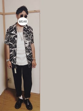 ぴーひでさん(メンズ・177cm)の夏コーディネート