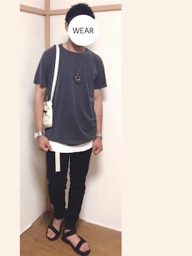 ぴーひでさん(メンズ・177cm)の夏コーディネート