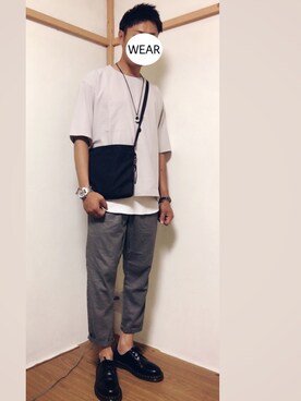 ぴーひでさん（メンズ・177cm）の夏コーディネート