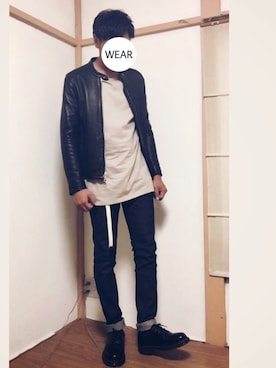 ぴーひでさん（メンズ・177cm）の秋コーディネート