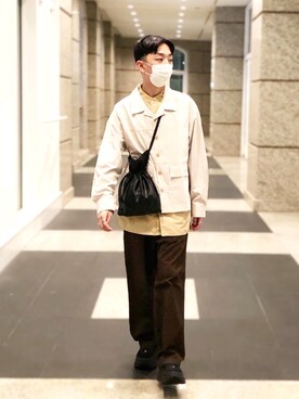 Niko And ニコアンド のショルダーバッグを使ったメンズ人気ファッションコーディネート ユーザー ショップスタッフ Wear