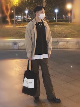 Brandsonさん（メンズ・176cm）の秋コーディネート