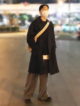 「SENSE OF PLACE by URBAN RESEARCH（センスオブプレイスバイアーバンリサーチ）のアイテム（マウンテンパーカー）」を使った、Brandsonさん（メンズ・176cm）の秋コーディネート