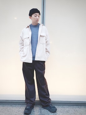 Brandsonさん（メンズ・176cm）の冬コーディネート