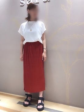 Bambiさん（レディース・162cm）の夏コーディネート