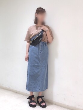 Bambiさん（レディース・163cm）の夏コーディネート