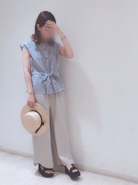 Bambiさん（レディース・162cm）の夏コーディネート