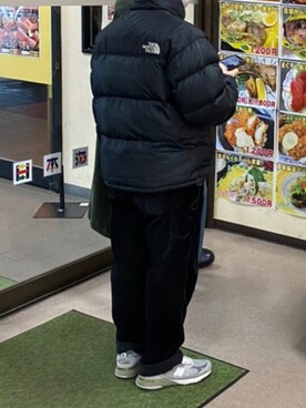 「FTC（エフティーシー）のアイテム（パンツ）」を使った、肋さん（メンズ・170cm）の冬コーディネート