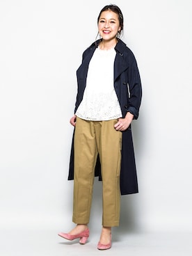 ひらりーさん（レディース・168cm）の春コーディネート